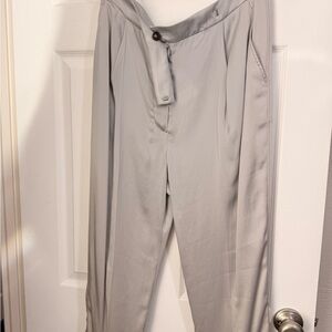 Brunello Cucinelli Light Gray Tailored Trousers